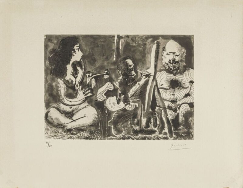 Pablo PICASSO - Les bleus de Barcelone