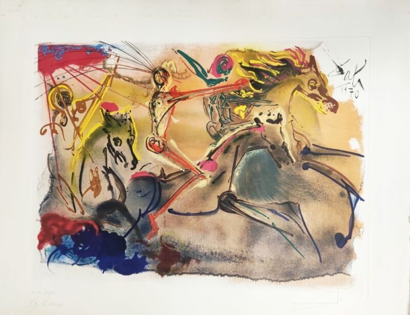 Salvador DALI - Les cavaliers de l'Apocalypse