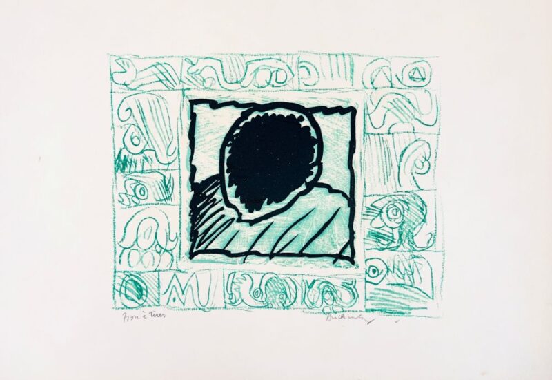 Pierre ALECHINSKY - Lino-litho, Planche VI