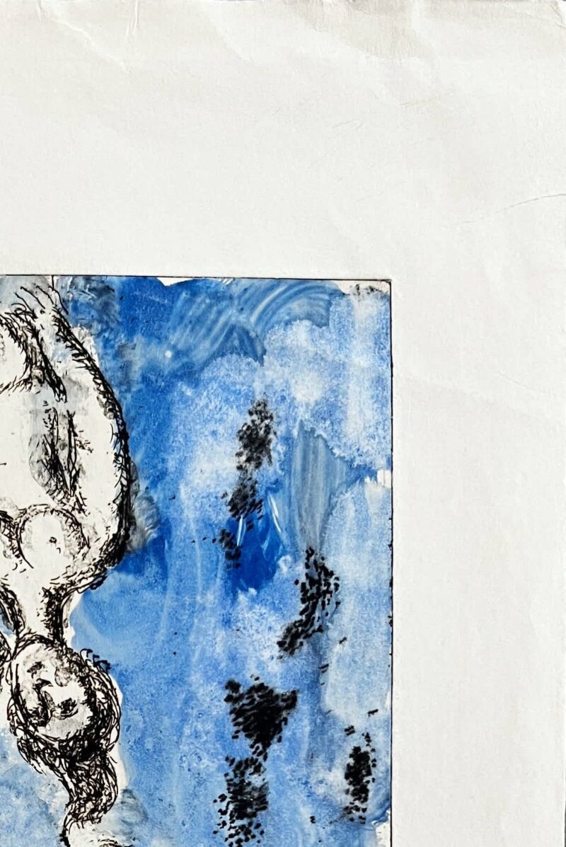 Marc Chagall - La nuit des amoureux à Saint-Paul, 1969 - Image 4