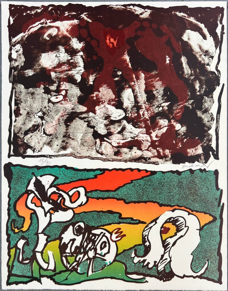 Pierre Alechinsky - Vulcanologies II, 1970 - Image 6
