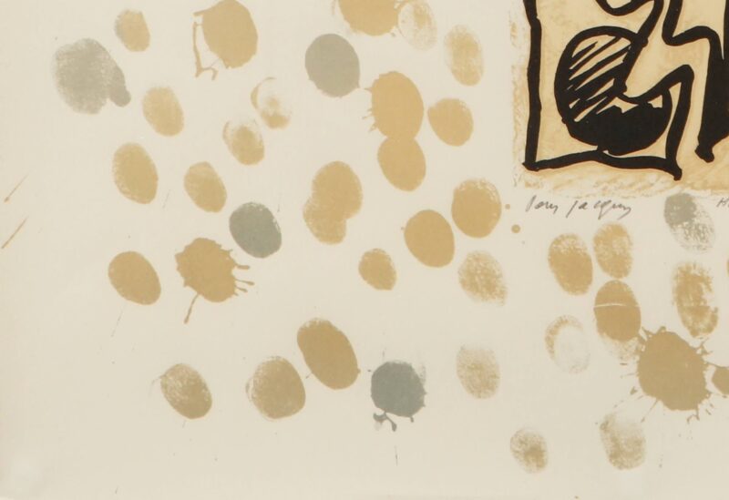 Pierre Alechinsky - Lino-Litho, Planche IV, 1970 - Image 4