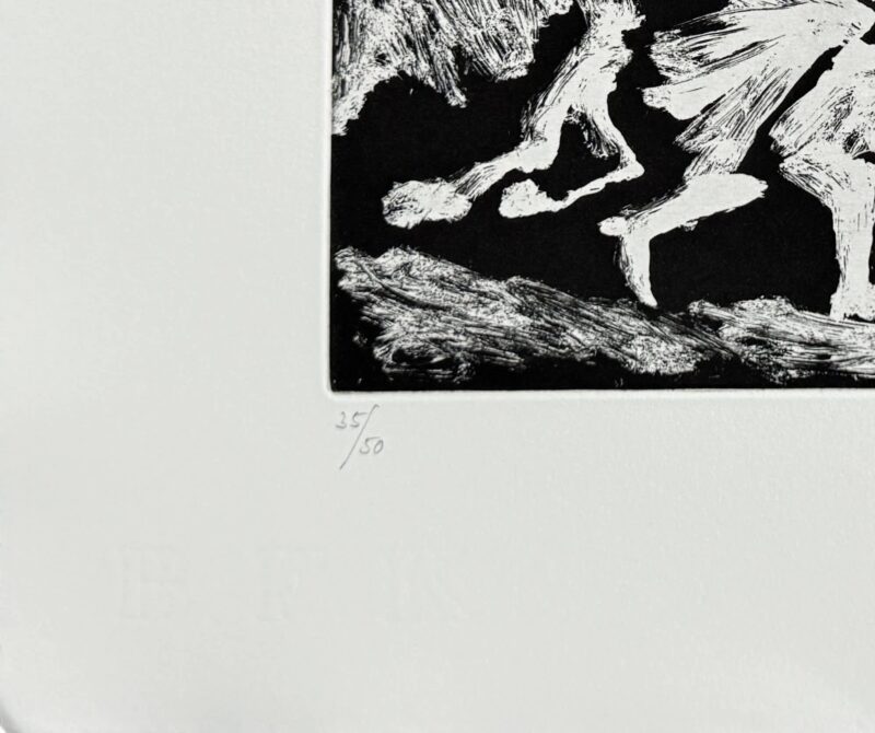 Pablo Picasso - Cape and Sword: Pusuit II, from 347 Suite, 1968 - Image 4