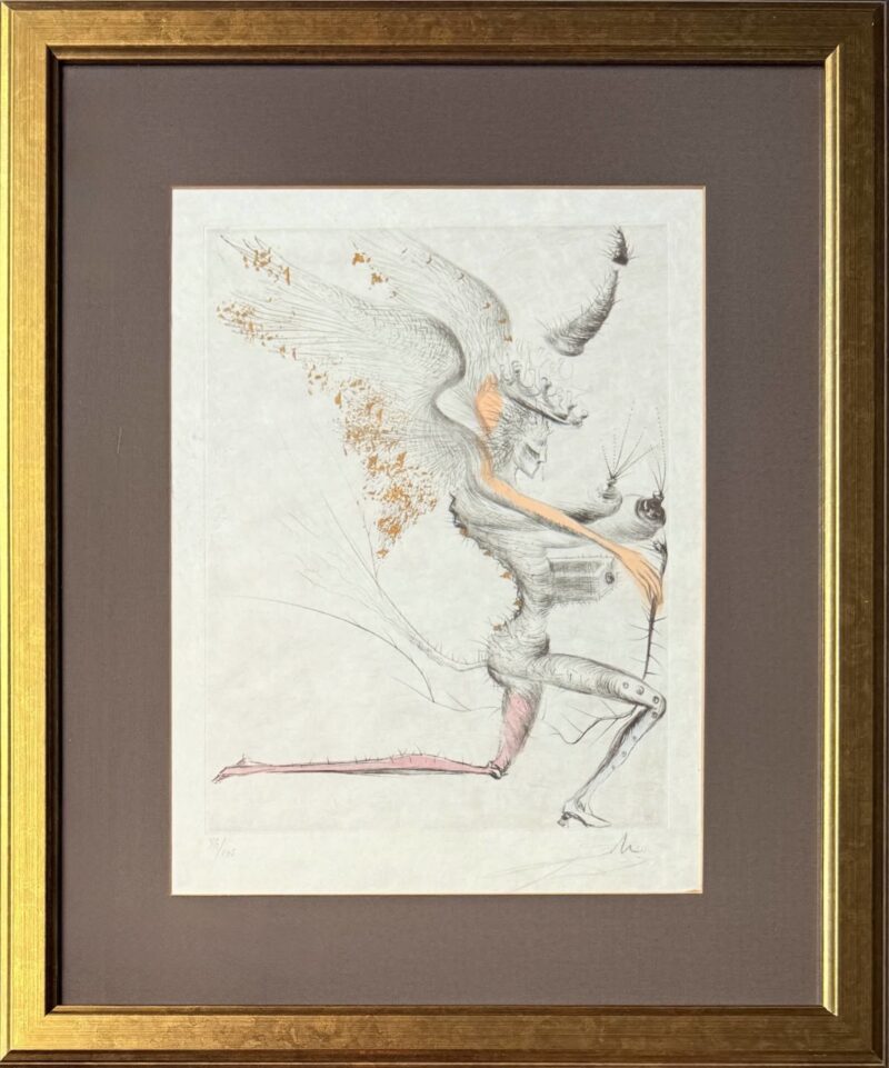 Salvador Dali - Le Démon ailé, 1969