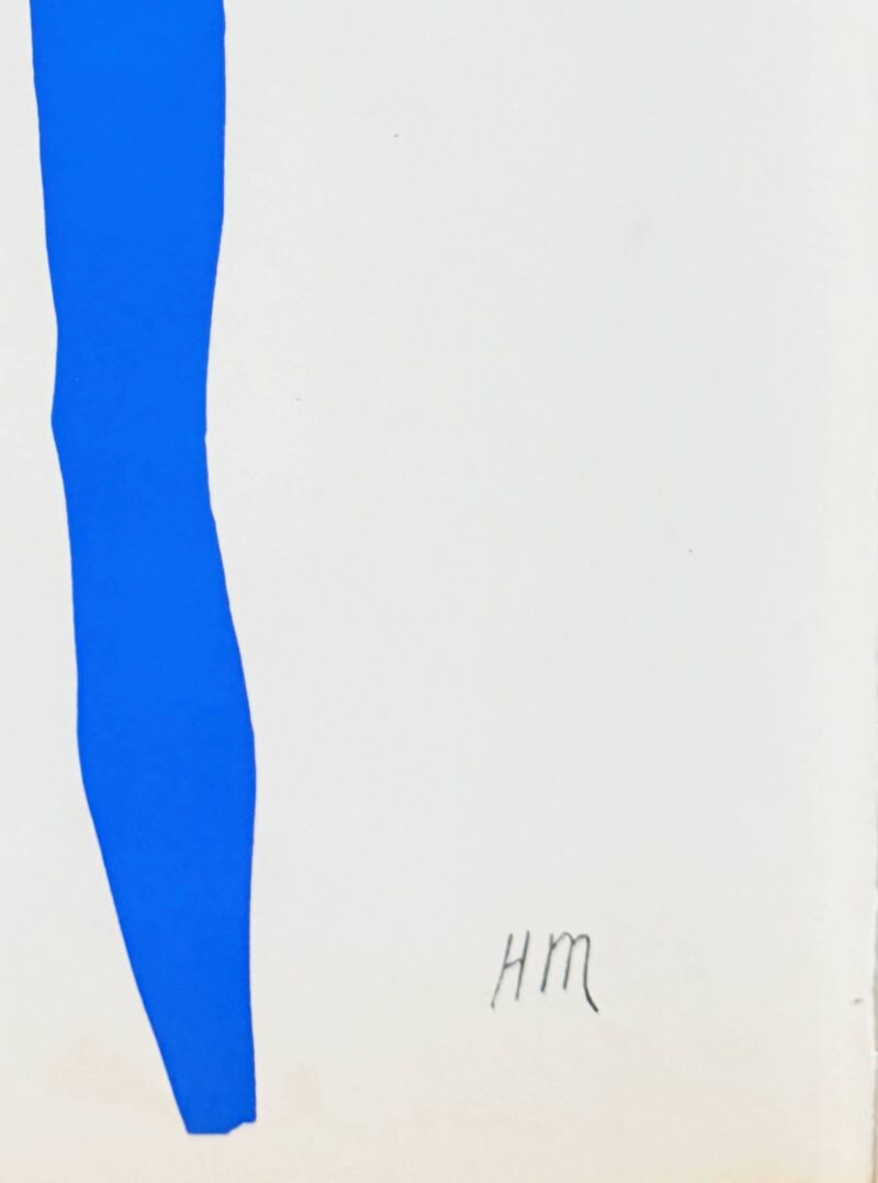 Henri Matisse - Femme Bleue, 1958 - Image 5