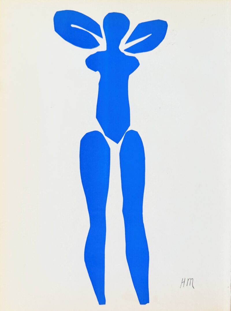 Henri Matisse - Femme Bleue, 1958