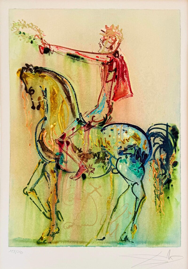 Salvador Dali - Le Chavelier Roman, 1970 - Image 2