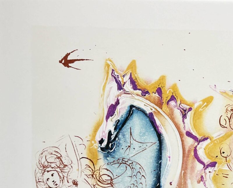 Salvador Dali - Le cheval marin, 1970 - Image 3
