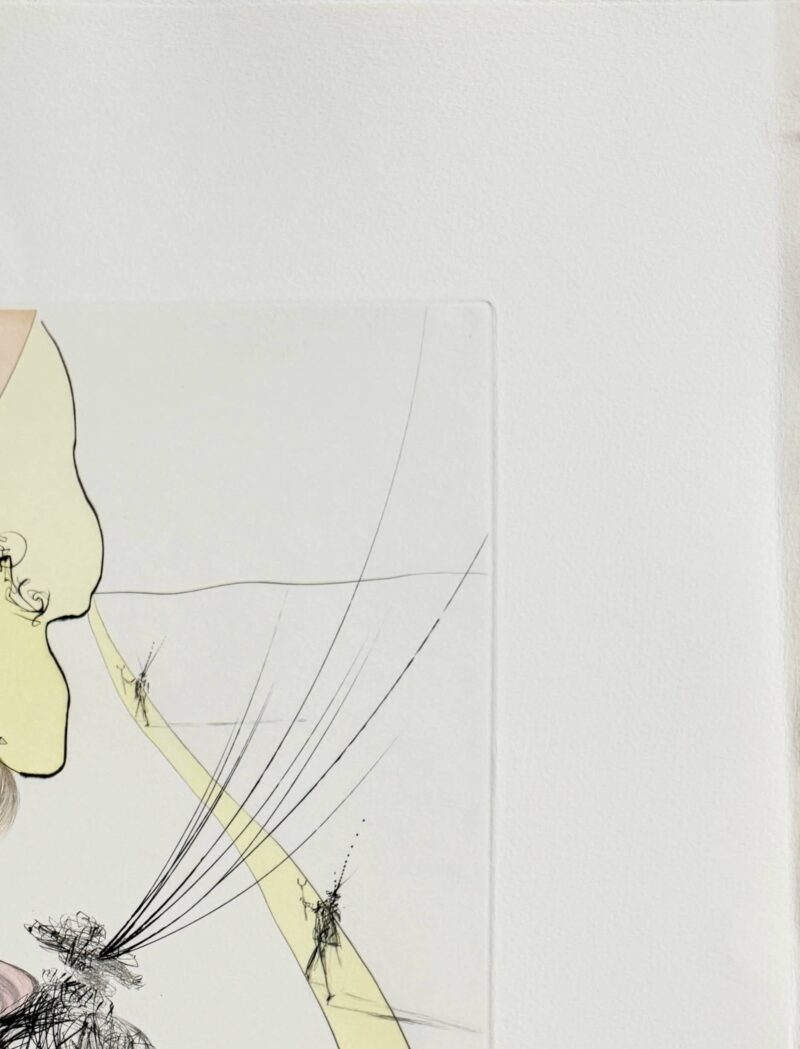 Salvador Dali - Picasso: A Ticket for Glory, 1973 - Image 3