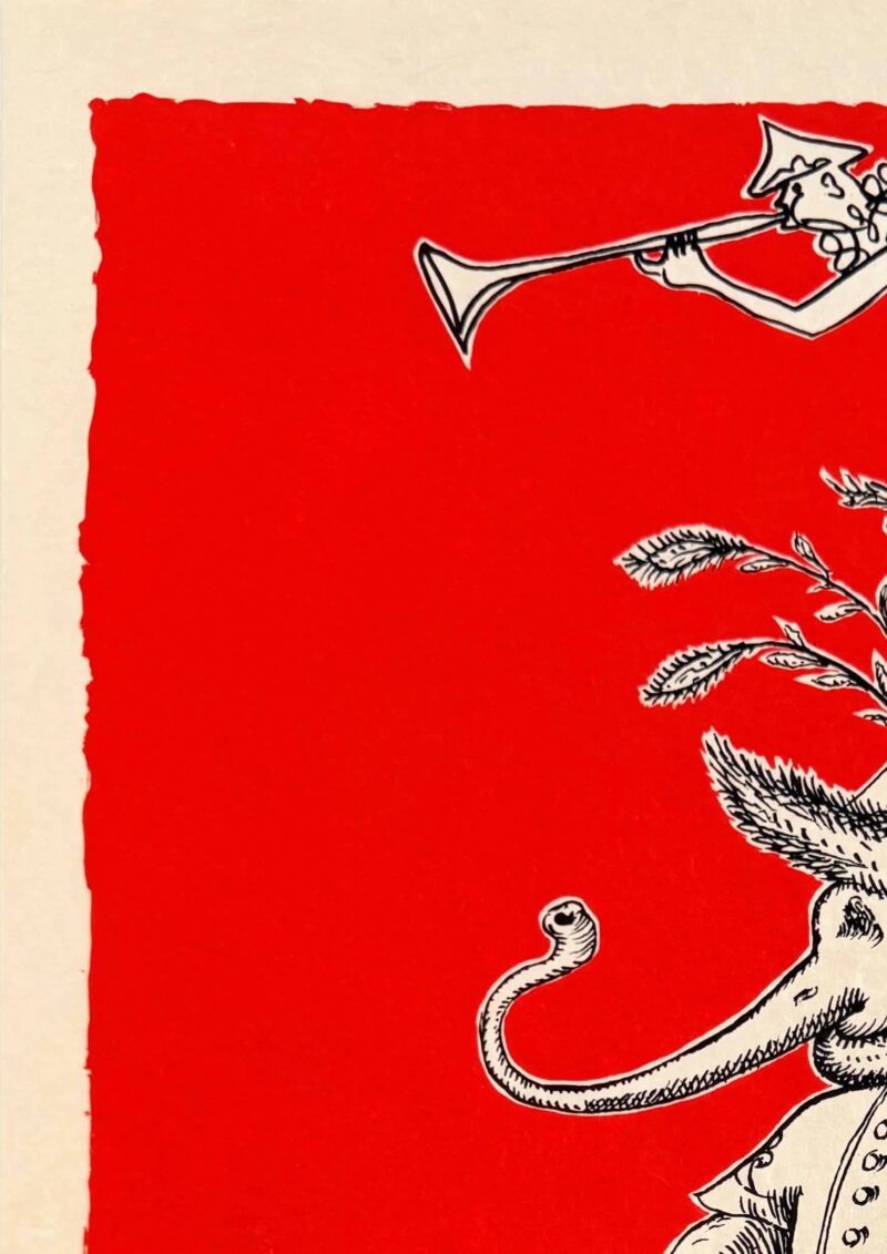 Salvador Dali - Les Songes Drôlatiques de Pantagruel, Planche IV, 1973 - Image 2