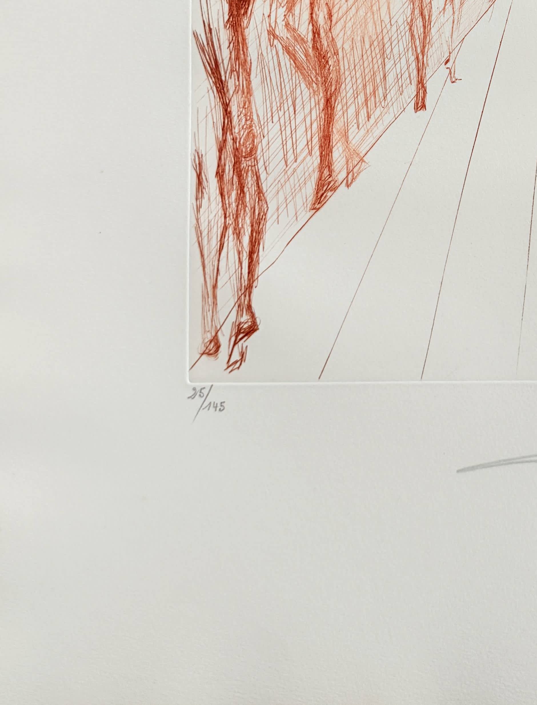 Salvador Dali - Corridor de Kathmandou (Katmandu Corridor), 1969 - Image 5