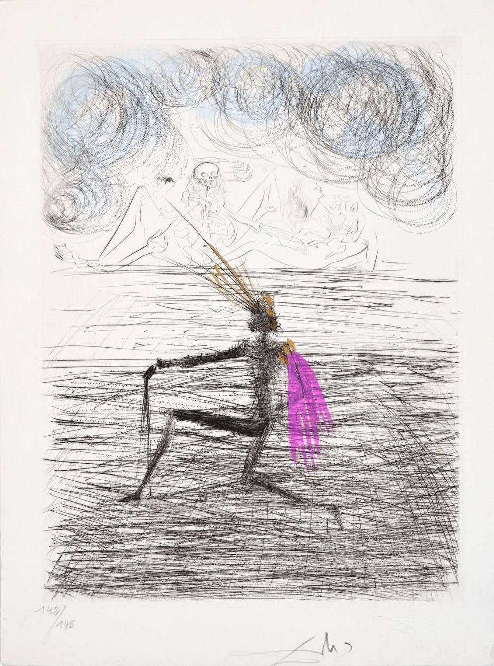 Salvador Dali - Faust (Walpurgis Night), 1969 - Image 7