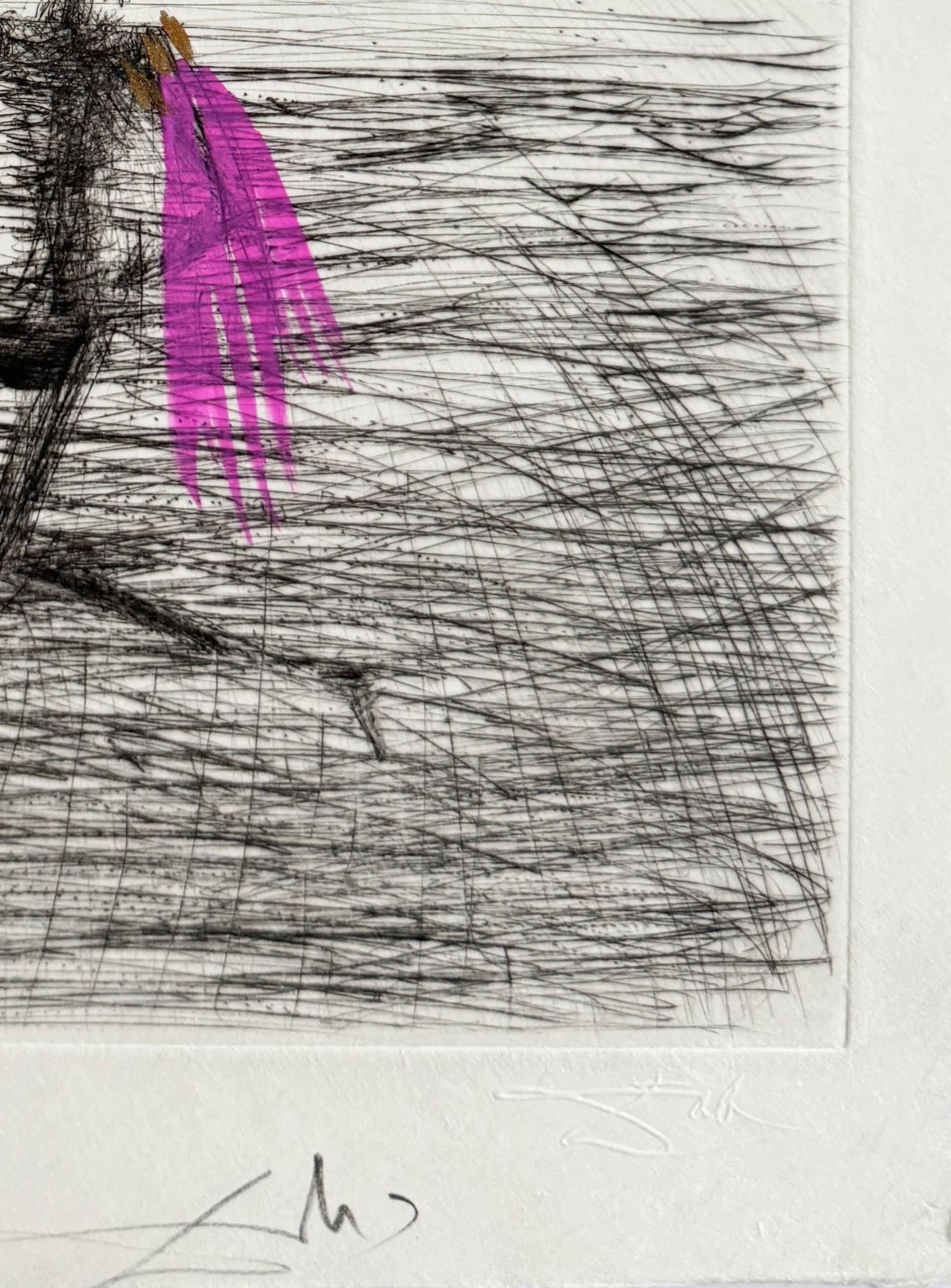 Salvador Dali - Chevalier à genou (Kneeling Knight), 1969 - Image 5