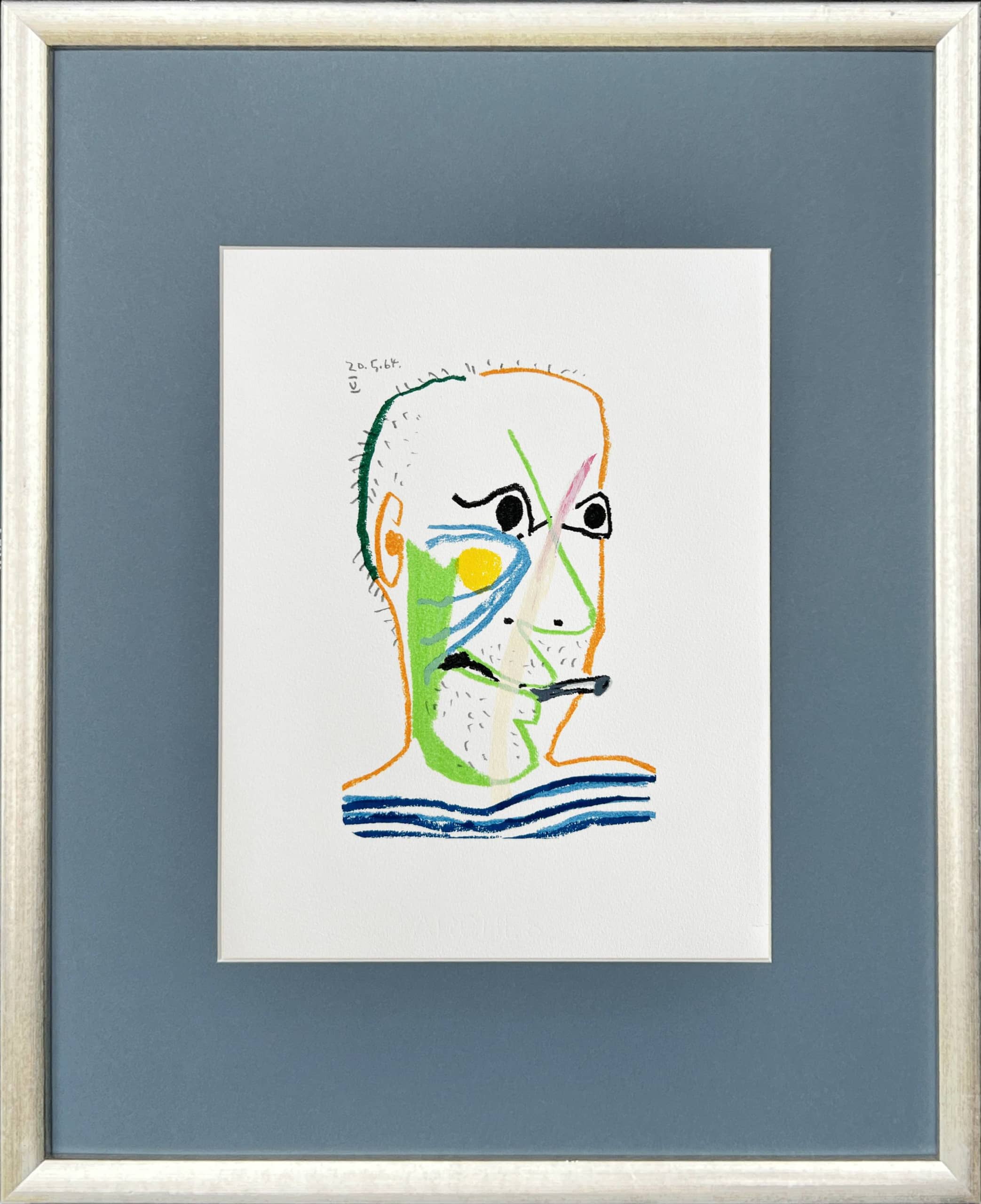 Pablo Picasso - The Taste of Happiness, Planche XX, 1970