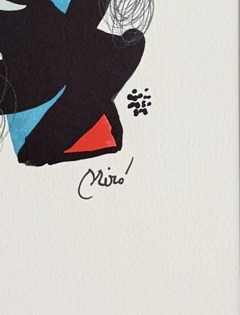 Joan Miro - La Mélodie Acide, Planche II, 1980 - Image 6